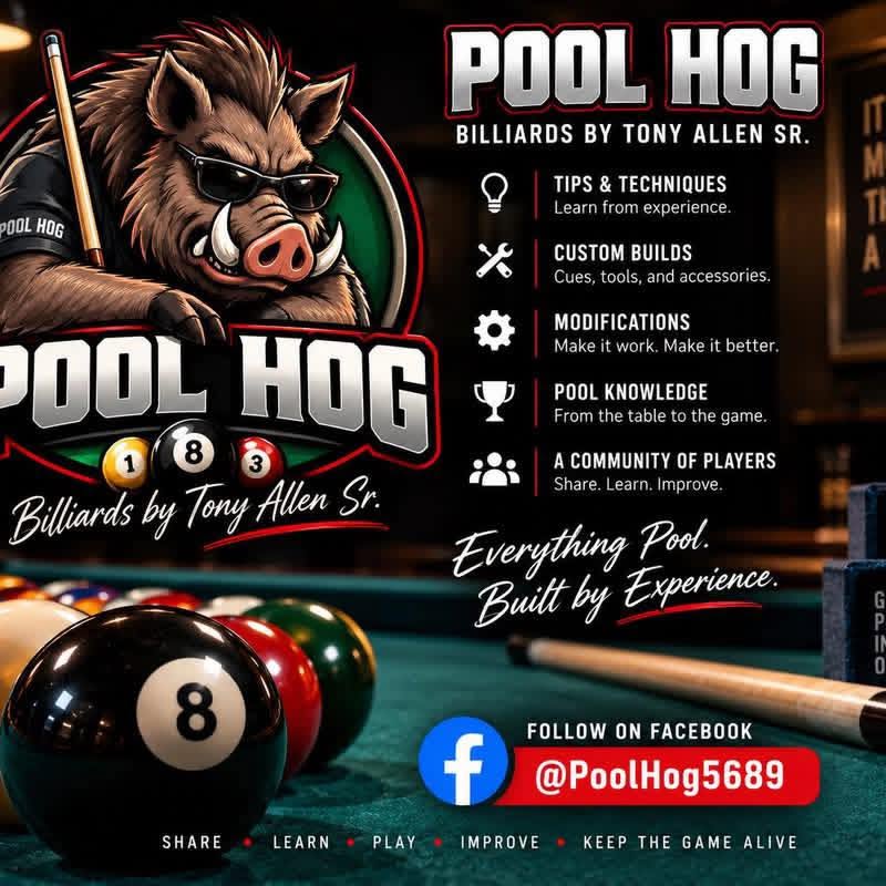 Pool Hog — Billiards by Tony Allen Sr.